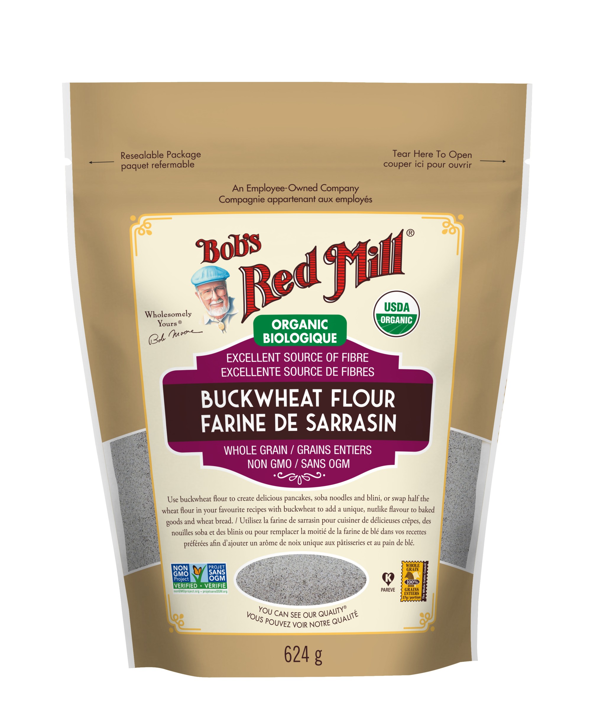 Organic Buckwheat Flour