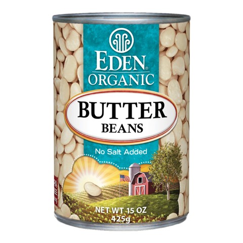 Organic Butter Beans Can