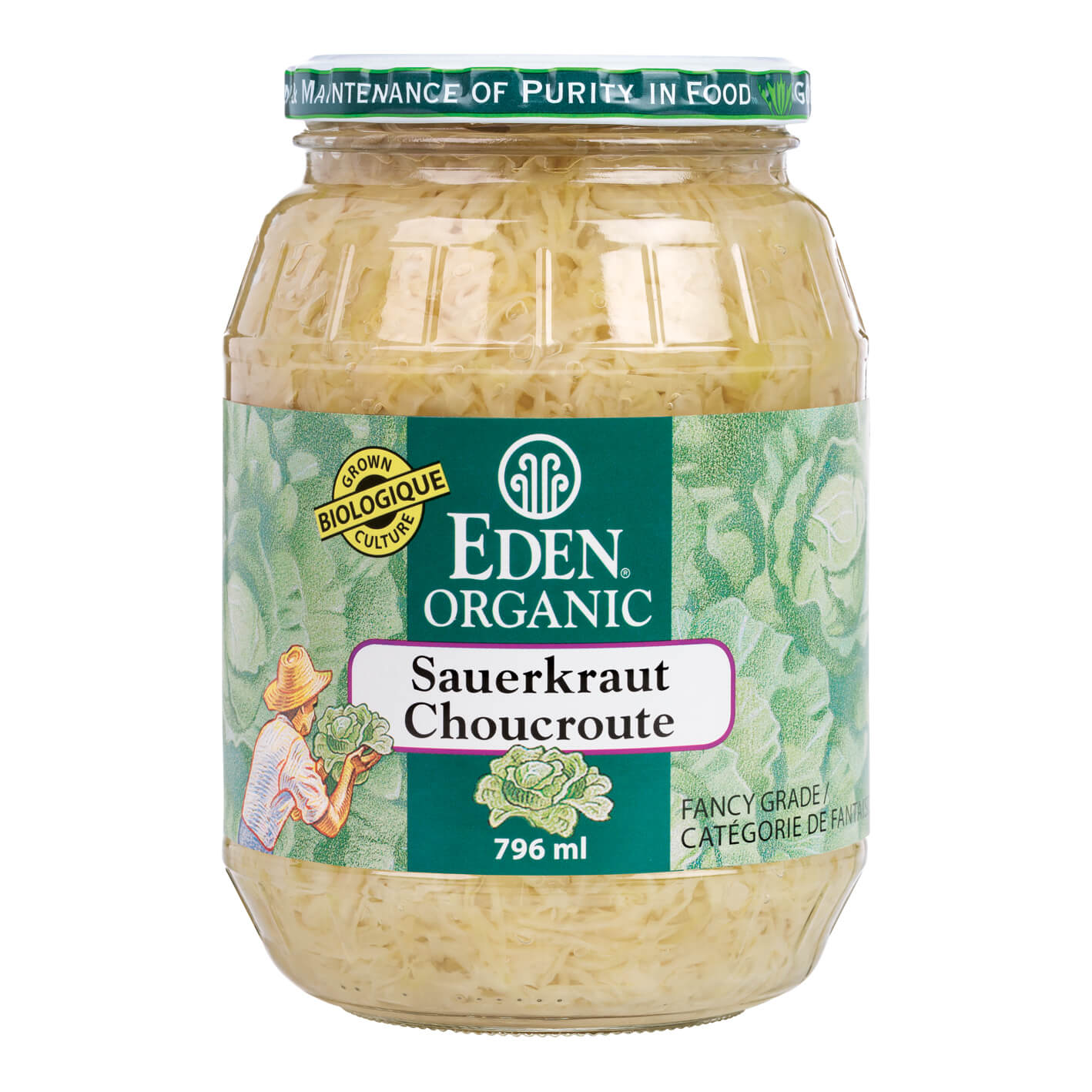 Organic Plain Sauerkraut