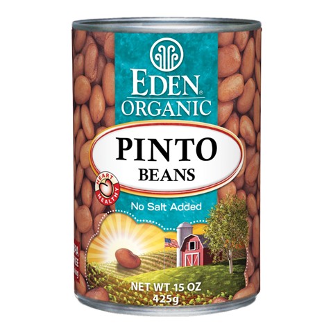 Organic Pinto Beans Can