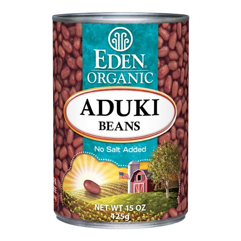 Organic Adzuki Beans Can