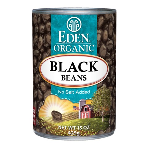 Organic Black Beans Can