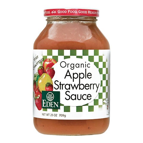 Organic Apple Strawberry Sauce