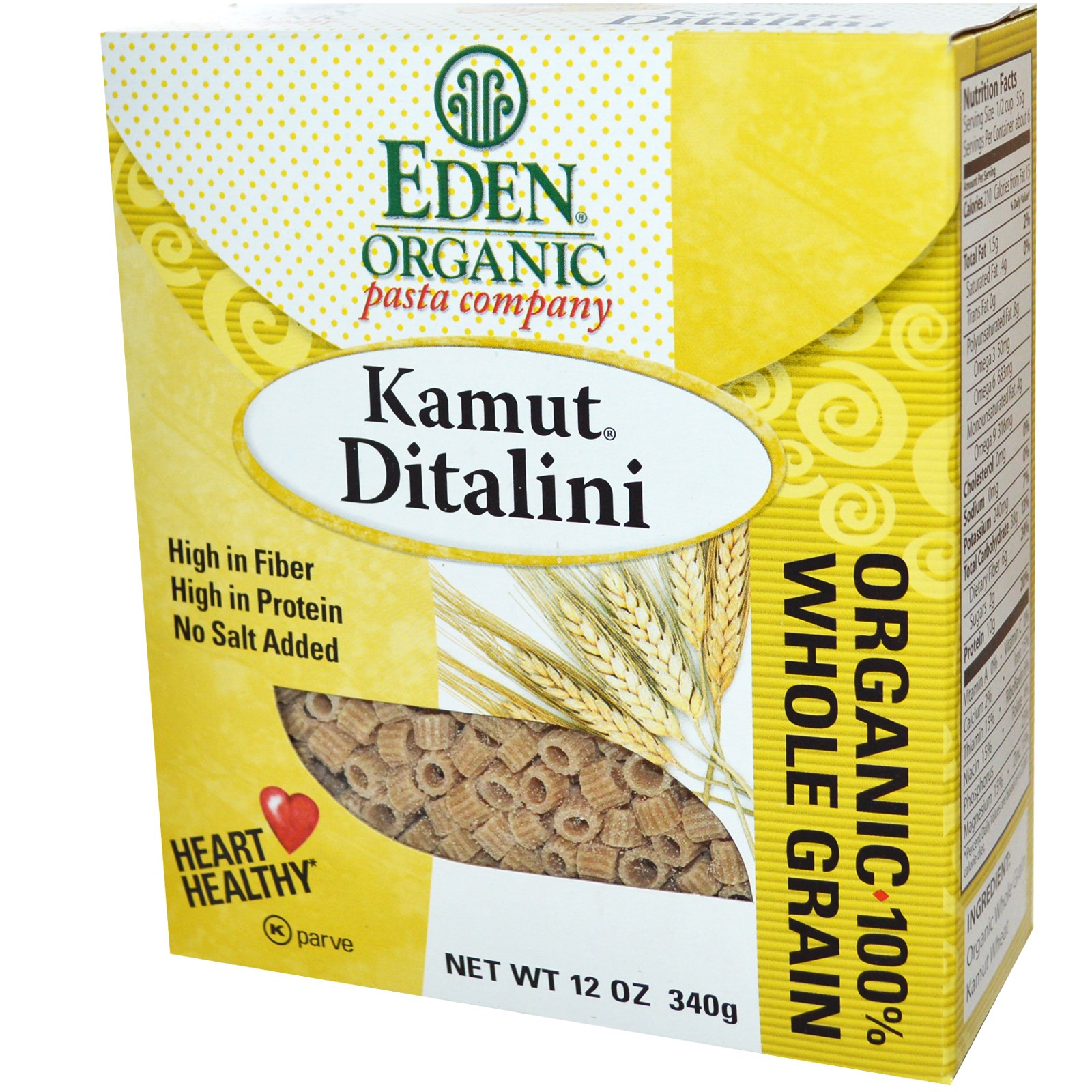 Organic Ditalini Gold Label