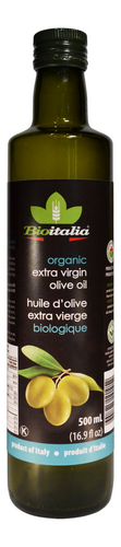 Organic Extra Virgin Olive Oil 500 ml