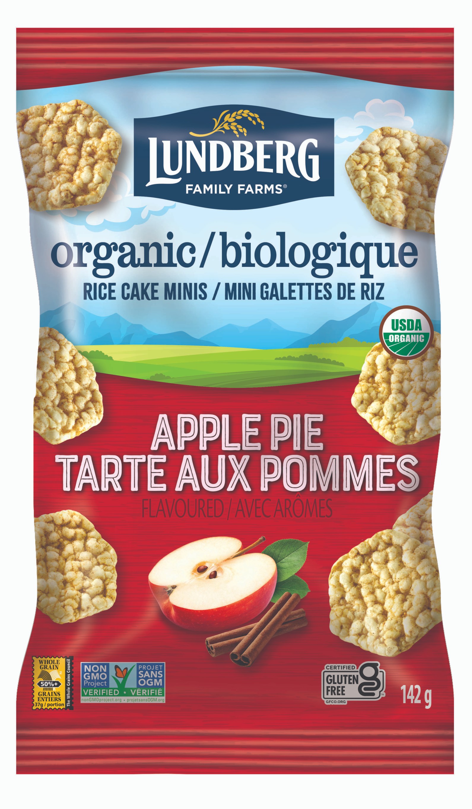 Organic Apple Pie Organic Rice Cake Minis