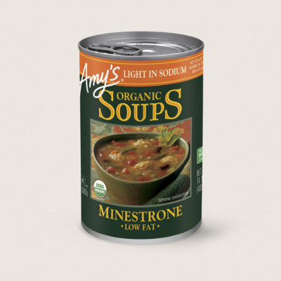 Organic Minestrone LowSod Soup