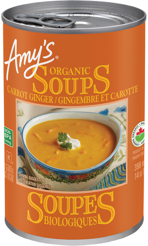 Organic Carrot Ginger Soups