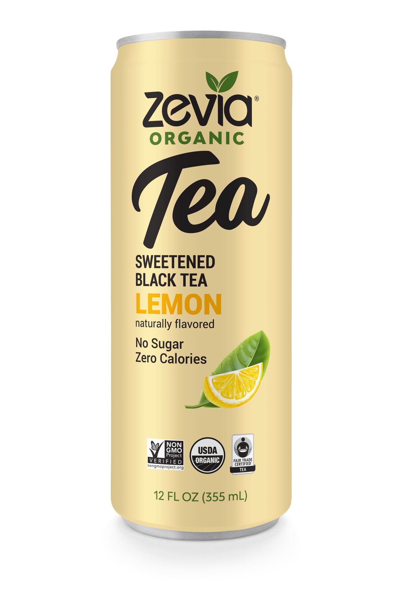 Organic Black Tea Lemon  in cans