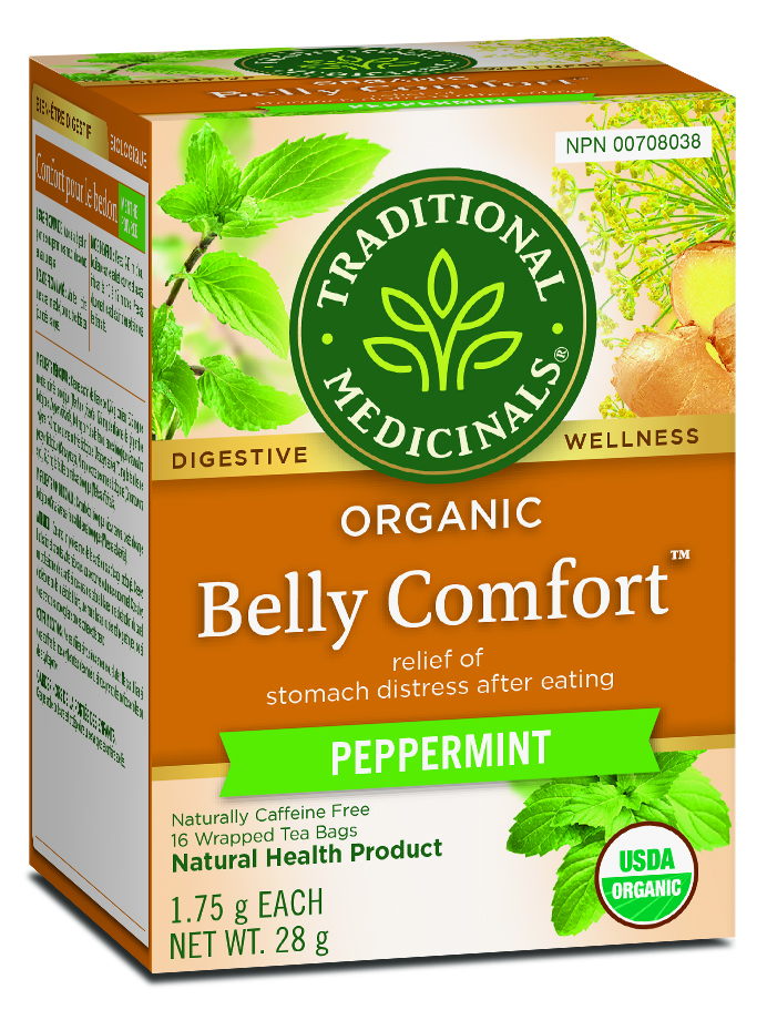Organic Belly Comfort Peppermint Herbal Tea