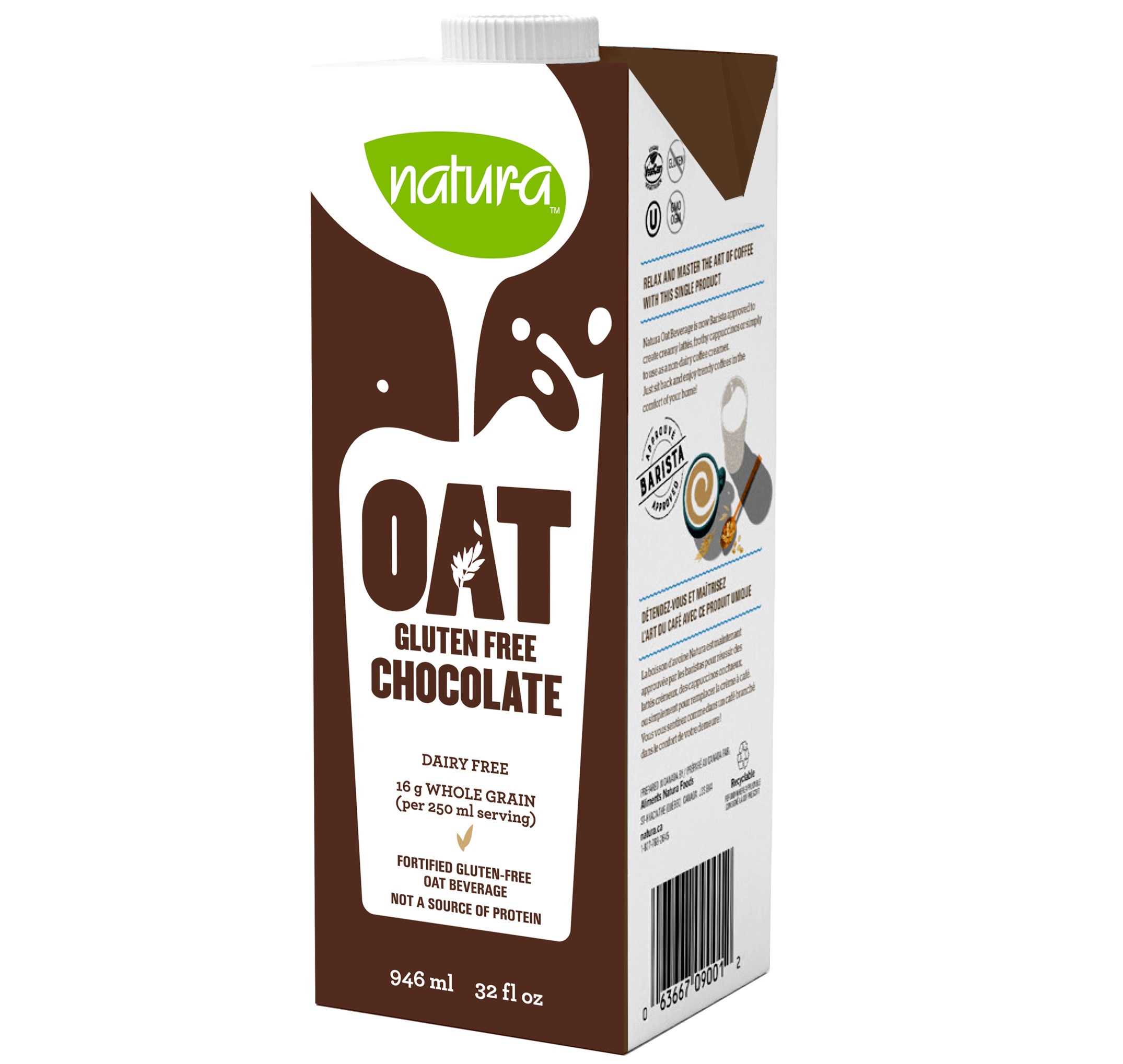 Organic Fortified GF Oat Milk - Chocolate