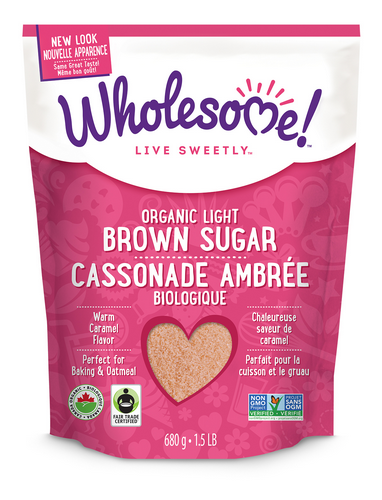 Organic Light Brown Cane Sugar