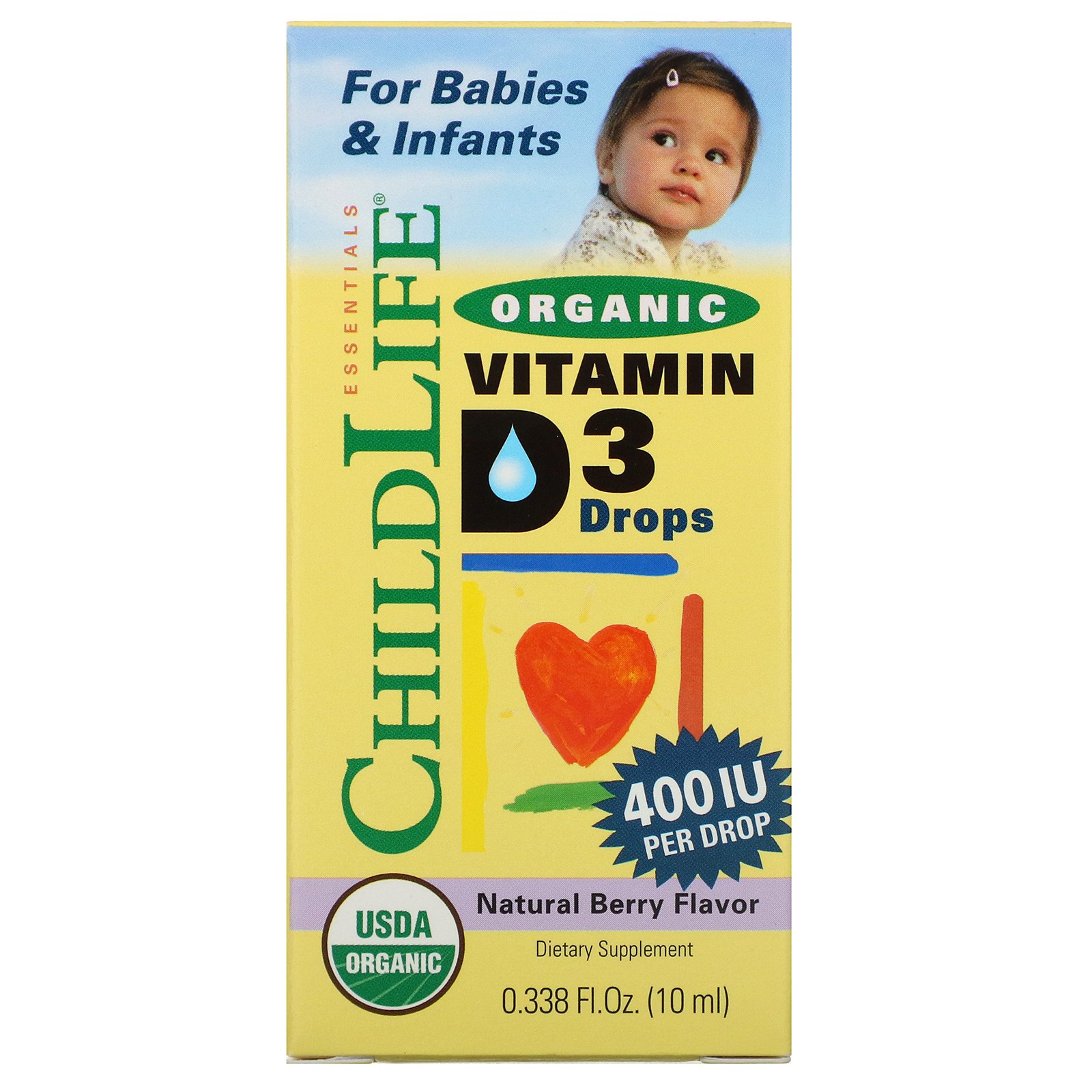 Organic Vitamin D3 Drops