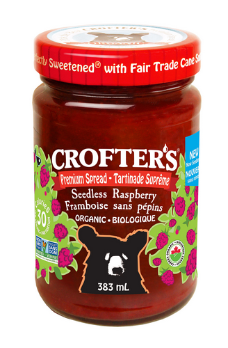 Organic Raspberry Premium Fruit Spread Family Size