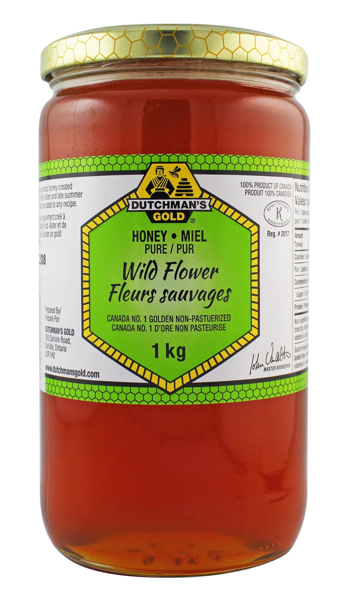 Organic Wildflower Honey 1kg