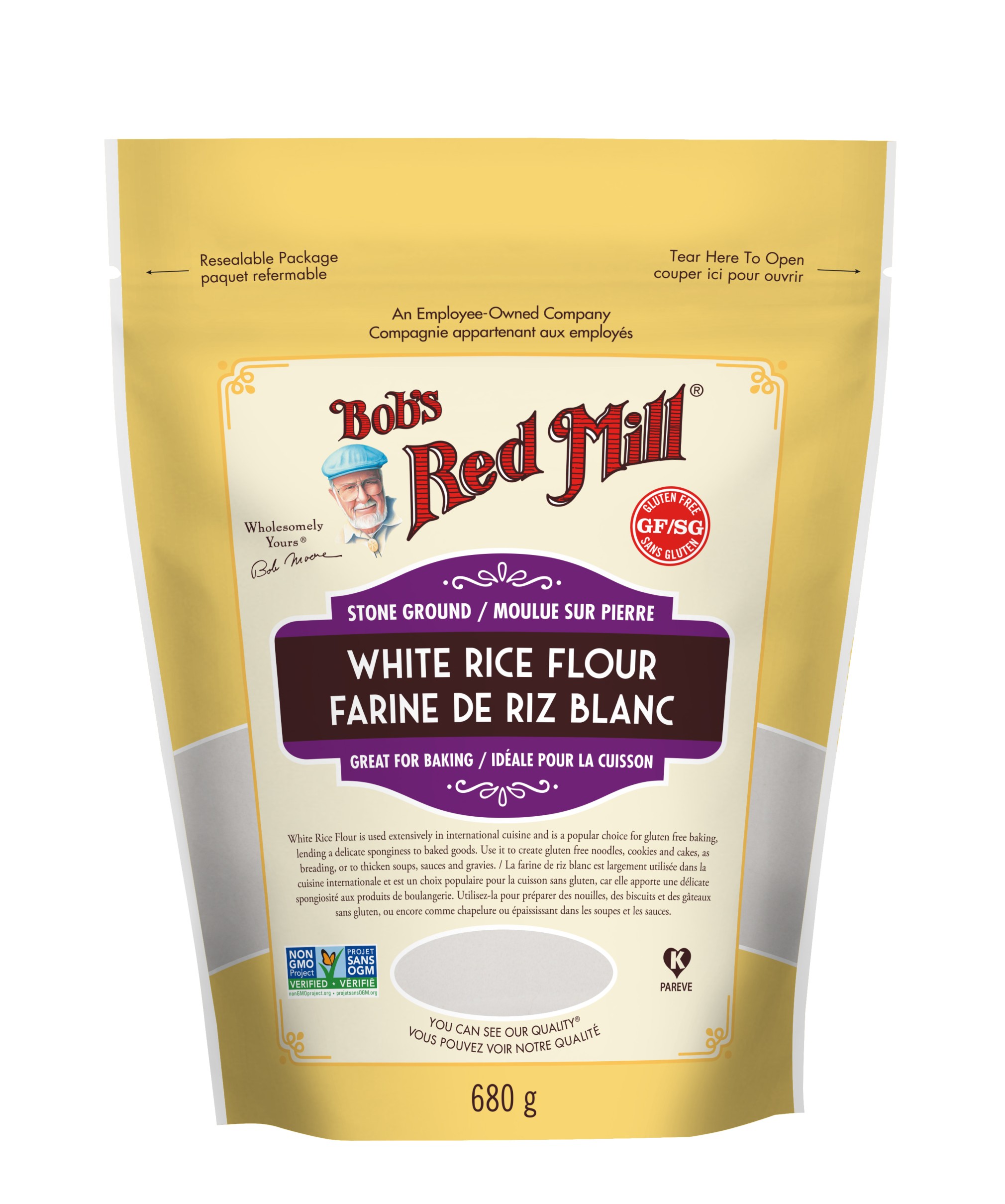 Organic White Rice Flour