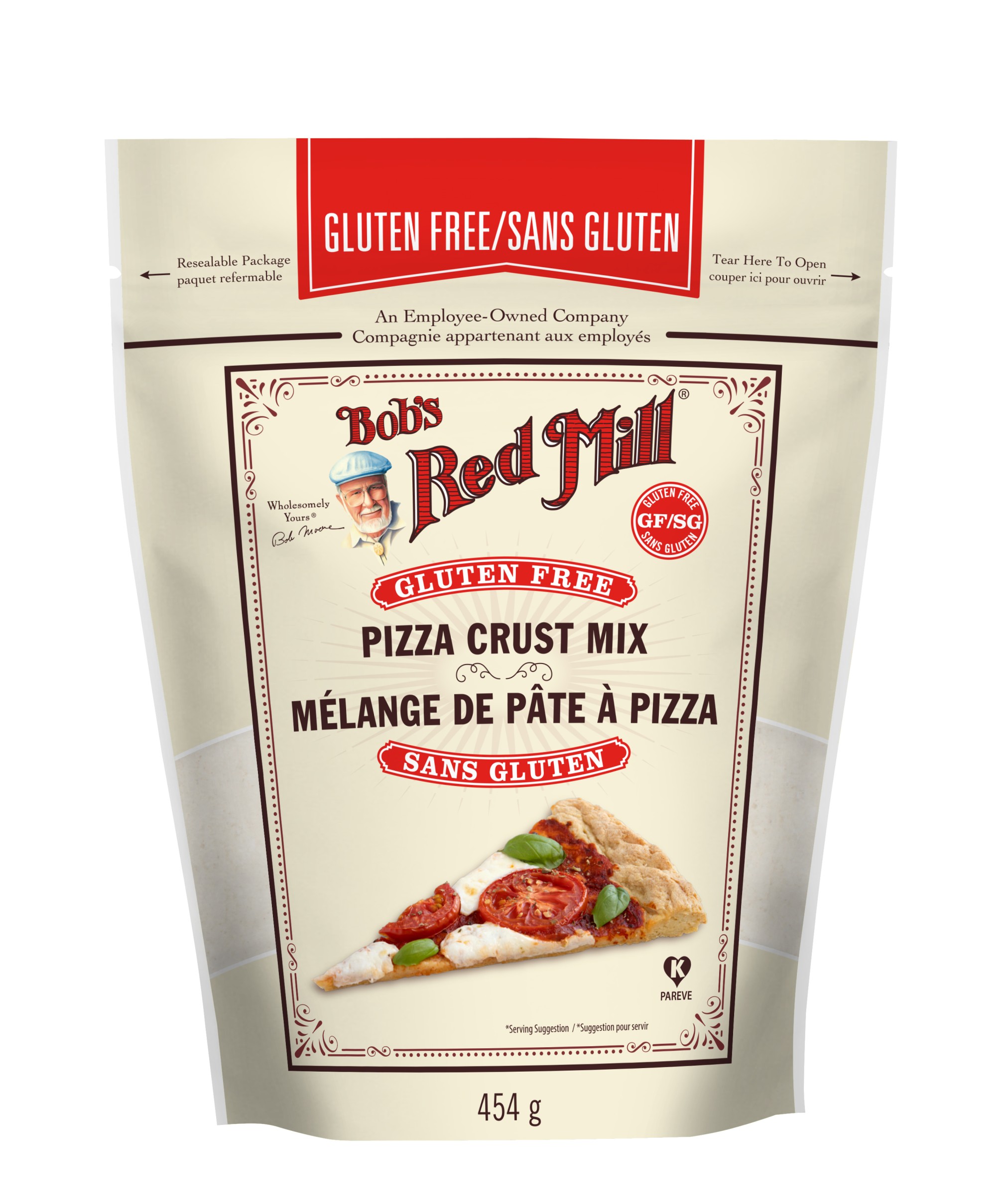 Organic GF PIZZA CRUST 454g