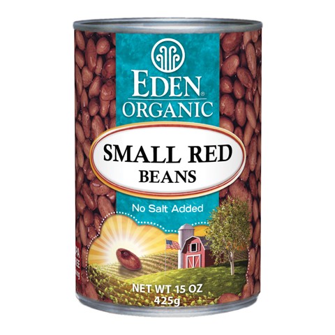 Organic Small Red Beans Can