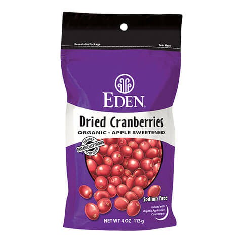 Organic Cranberries Dried Fruit