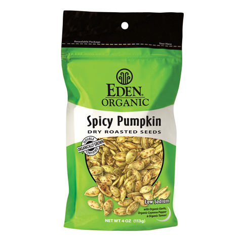 Organic Spicy Salted Pumpkin Seeds