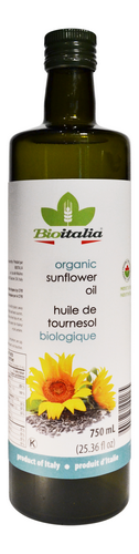 Organic Sunflower Oil 750 ml