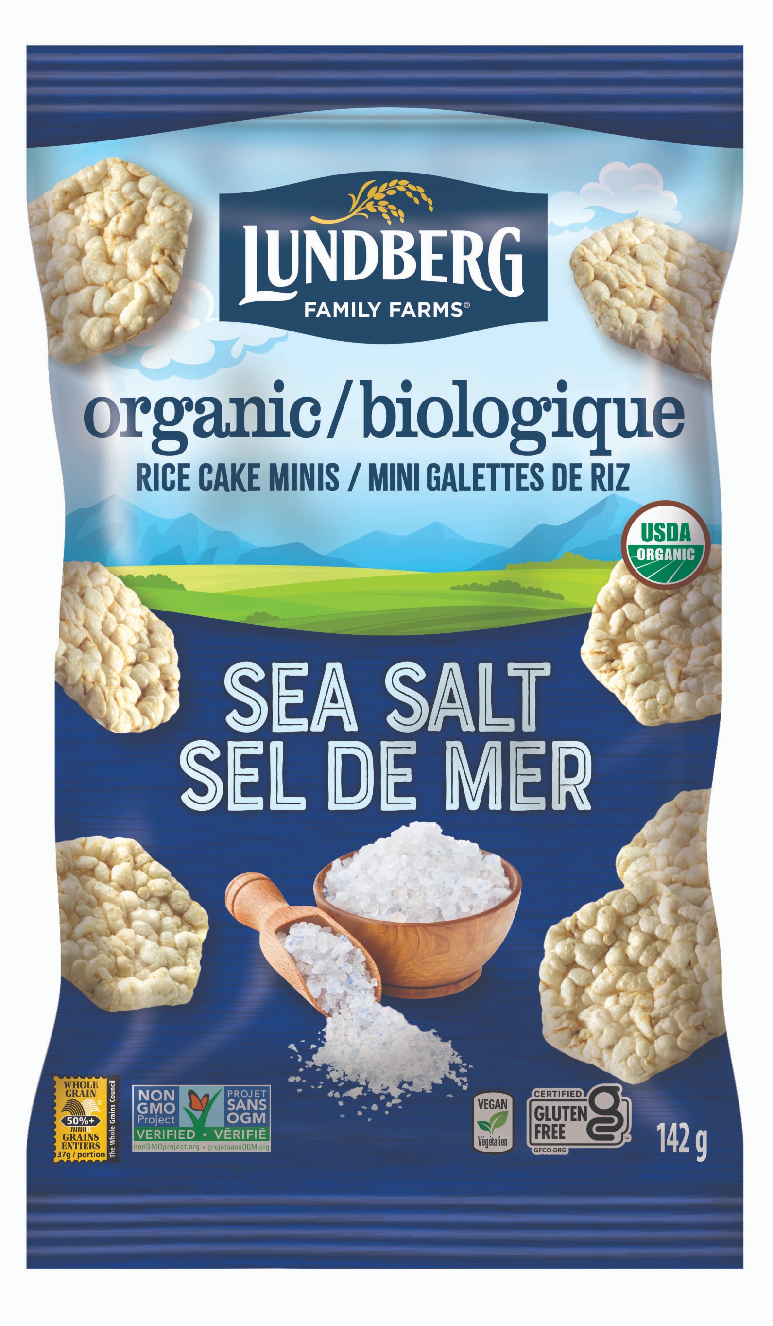 Organic Sea Salt Organic Rice Cake Minis