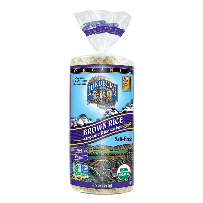 Organic Unsalted Brown Rice Cake