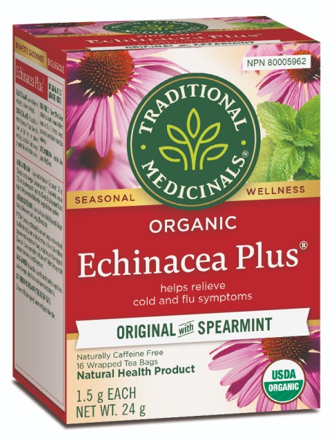 Organic Echinacea Plus Cold Flu Tea