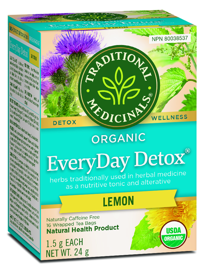 Organic Lemon Everyday Detox Herbal Tea