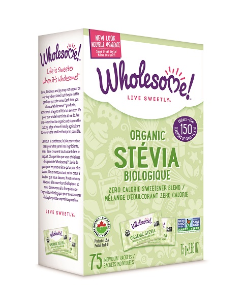 Organic 1 g Packets Stevia Powder 75g