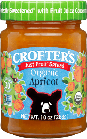 Organic Apricot Fruit Spread  SPECIAL ORDER