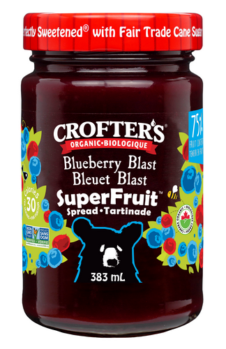 Organic Blueberry Blast Premium Fruit Spread Family Size